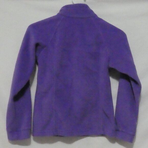 COLUMBIA SPORTSWEAR | medium (10/12) | Soft & Comfy Purple Fleece Zip-Up Jacket - Picture 2 of 15